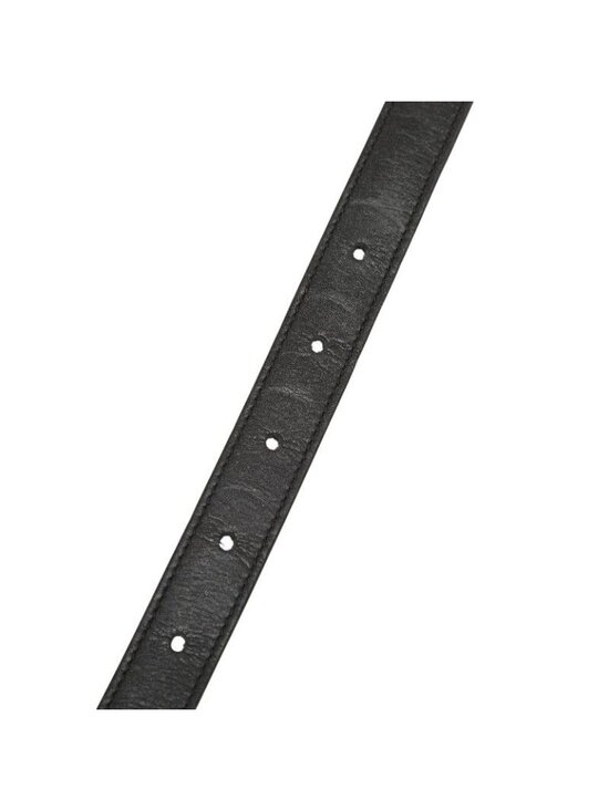 Dior Logo Belt 70 28 Black Leather main image 4